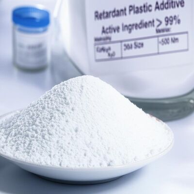 Additif ignifuge pour plastique avec ingrédient actif ≥99% et formule moléculaire C20 H25 N3O pour une taille de particule <500 Nm